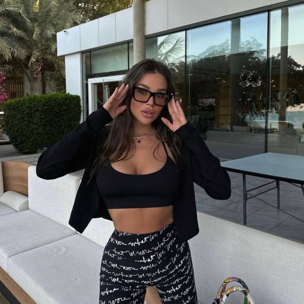 Saint Laurent SL276 MICA 025 Cat Eye Sunglasses - Black/Clear - Picture 6 of 12